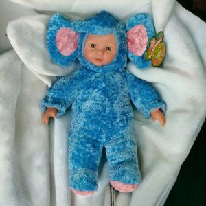 NWT SUGARLOAF CREATIONS By ACMI Plush Baby Doll